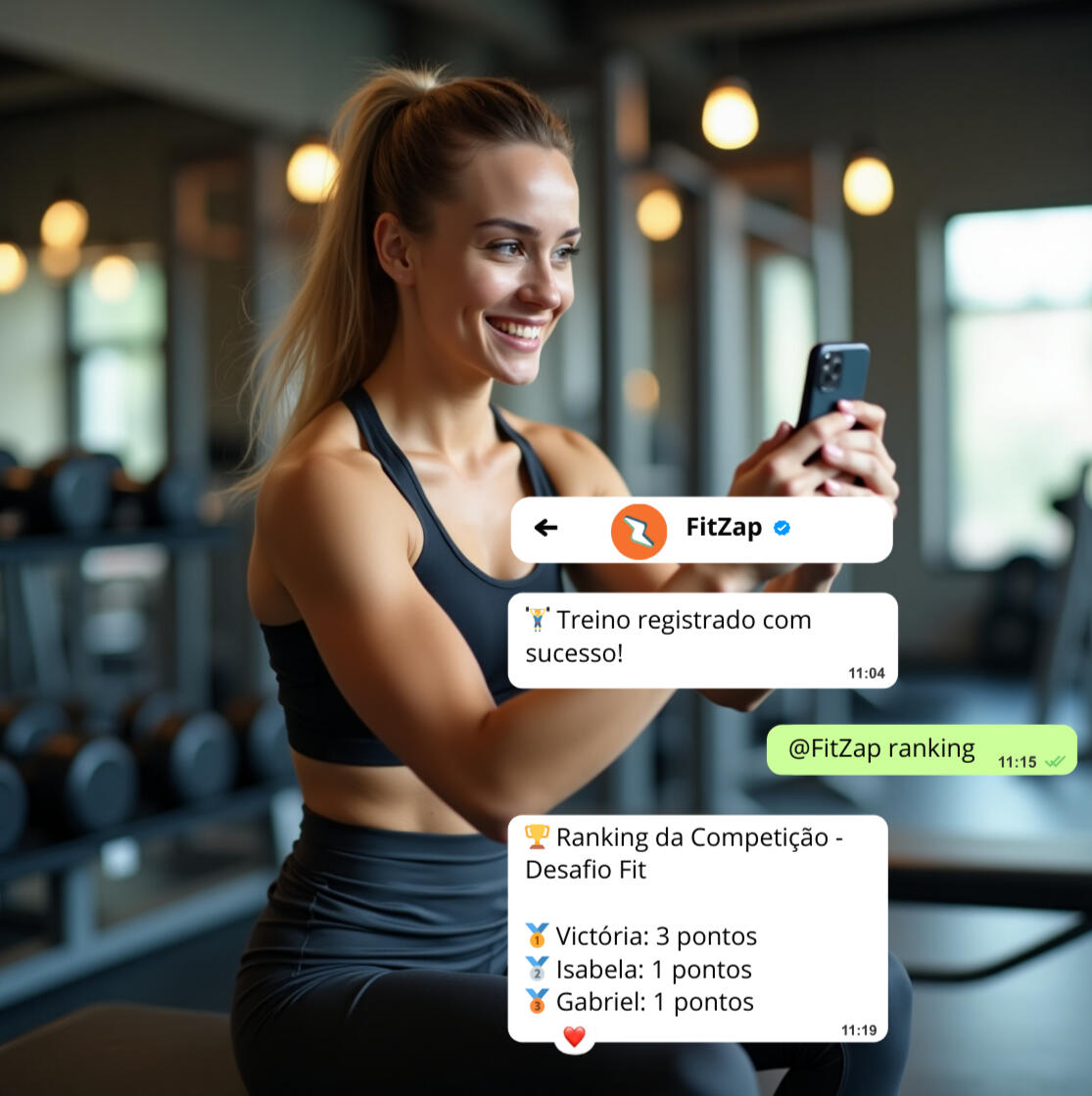 FitZap - Competições Fitness no WhatsApp